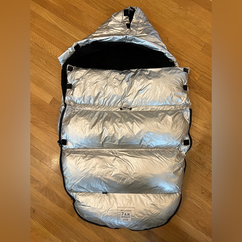 7AM ENFANT plush pod BABY BLANKET FOR STROLLER OR CARSEAT